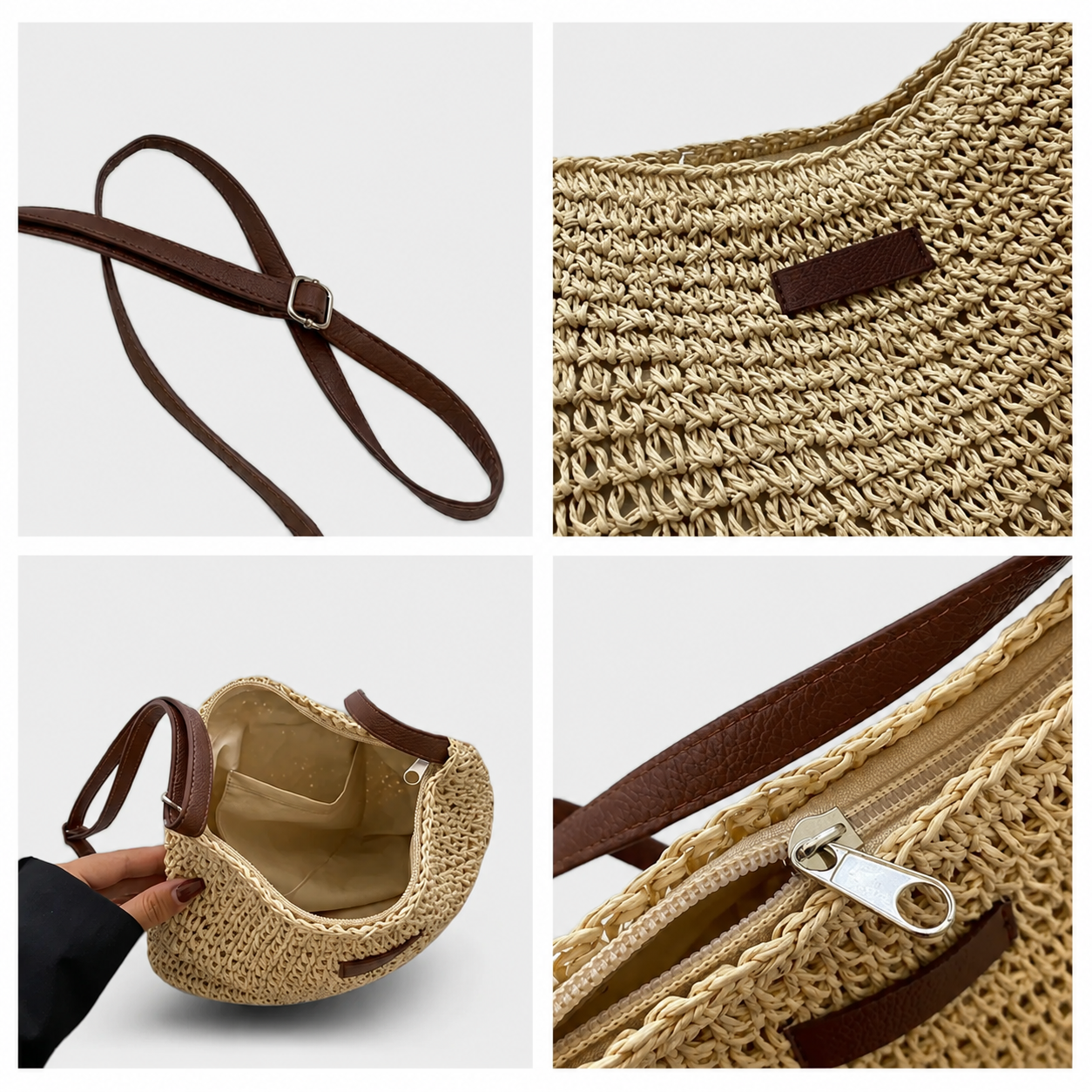 Phoebe | Woven Everyday Shoulder Bag