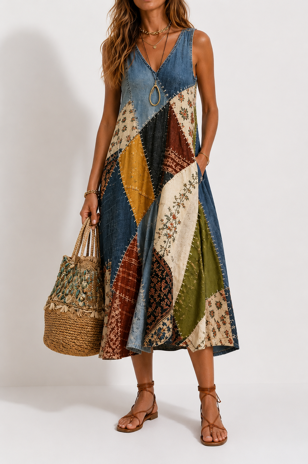 Savannah Boho Maxi Dress