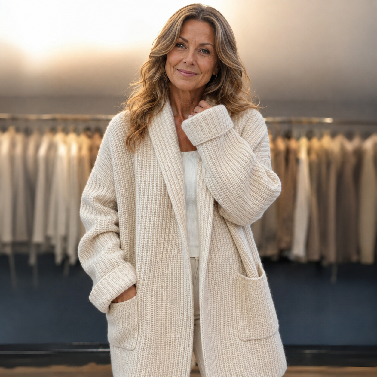 Theresa | Cozy Cardigan Coat