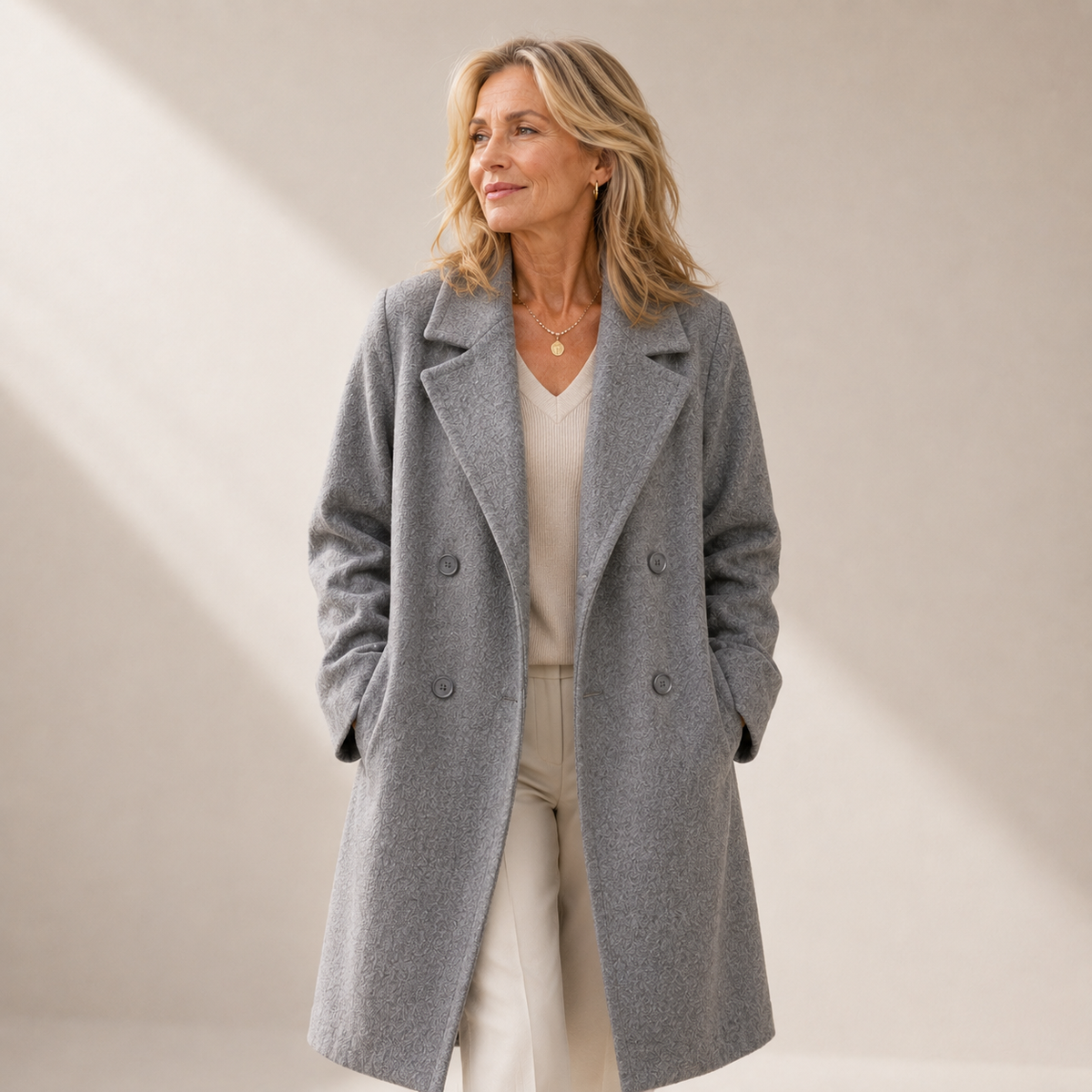 Vera | Relaxed Maxi Wool Blend Coat