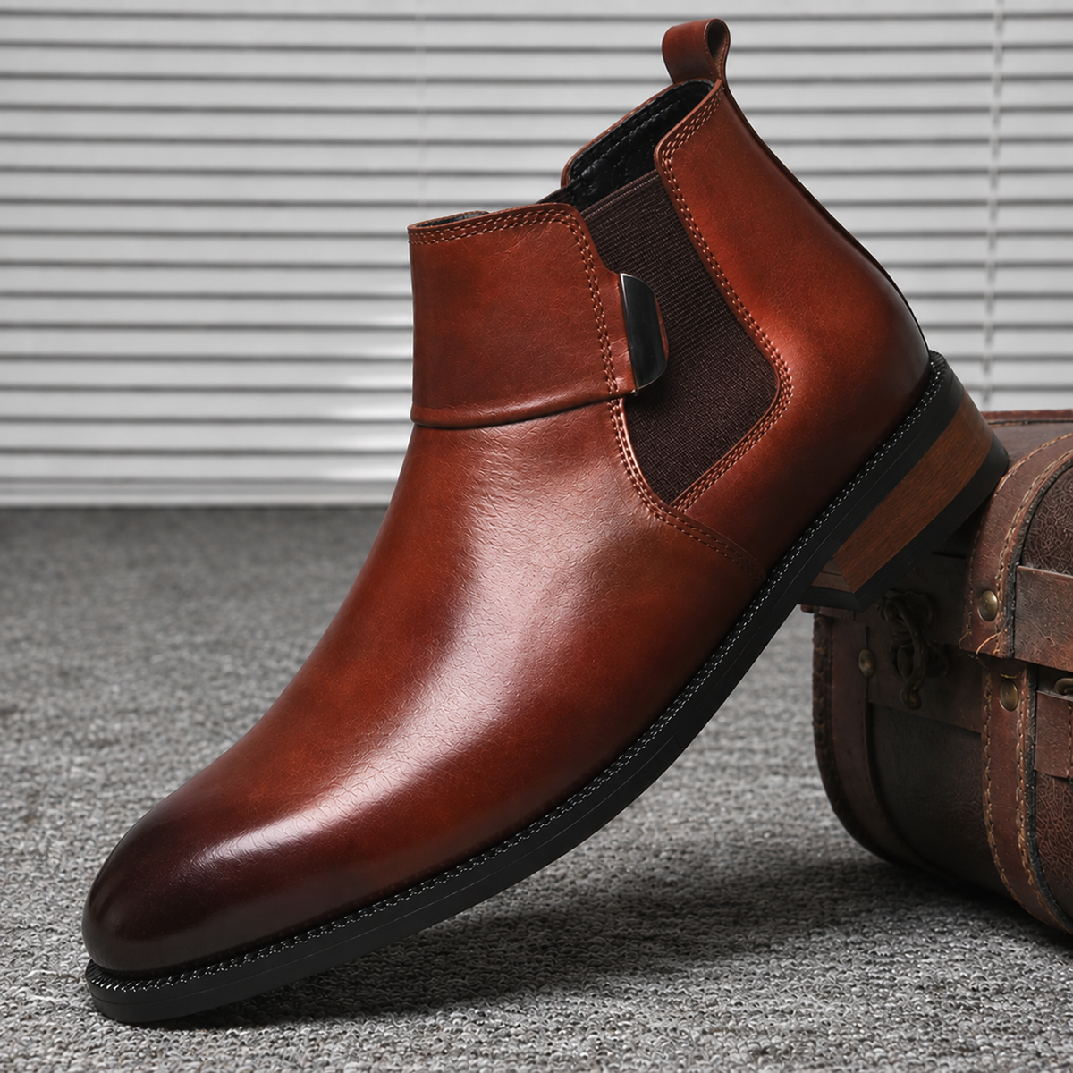 Victor | Covert Height-Boosting Chelsea Boots